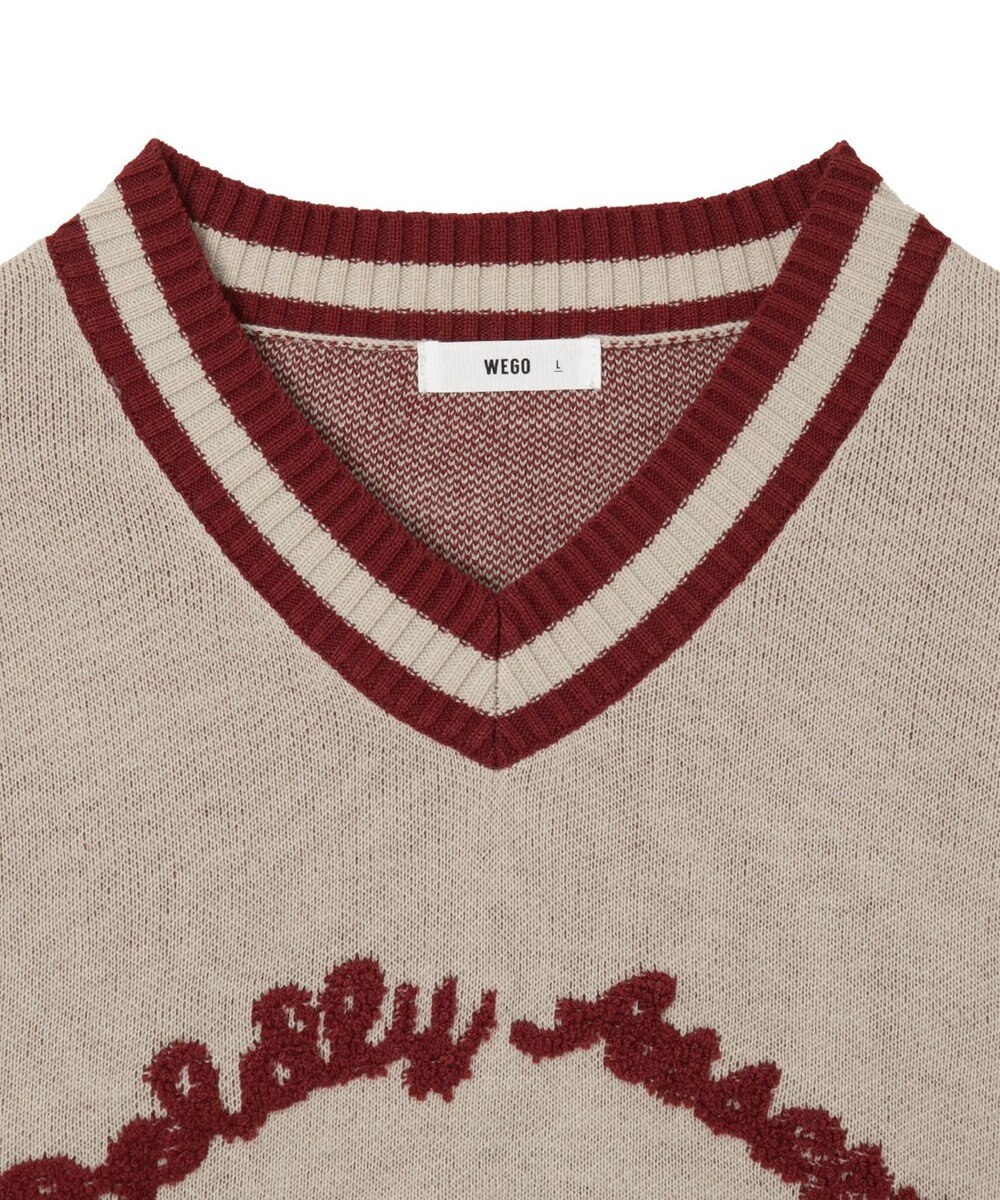 WEGO ラインチルデンニットプルオーバー 