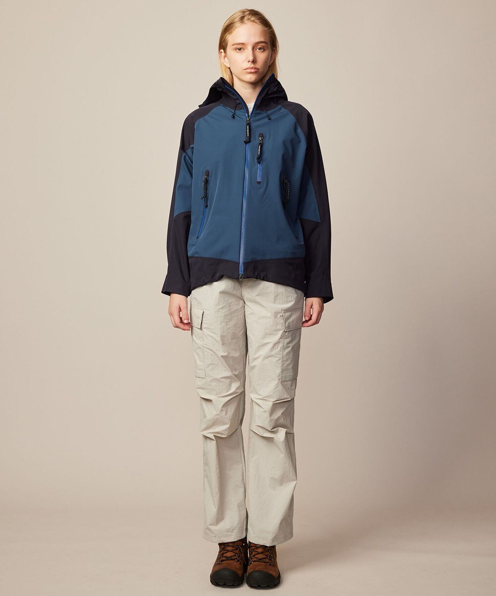 JOSEPH ABBOUD MOUNTAIN 【CREA掲載・レディースシルエット・ECO撥水/抗菌性/軽量】タスランワッシャー クライミングカーゴ パンツ 