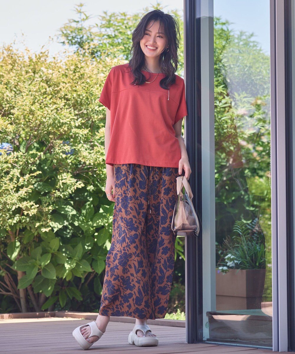Green Parks 超冷感ドロストフレンチプルオーバー 