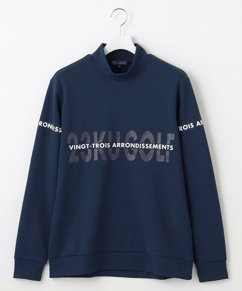 23区GOLF 【MEN】ストレッチモックネックシャツ 