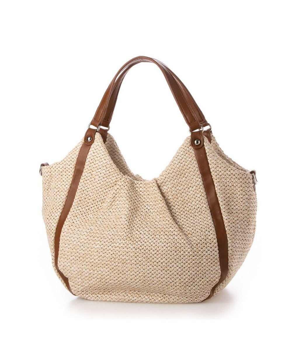 Y'SACCS ストロー風2wayトートバッグ 