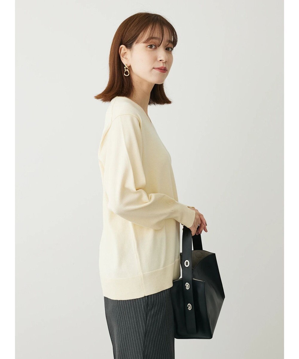 Green Parks アルガンオイル配合　Ｖネックプルオーバー 