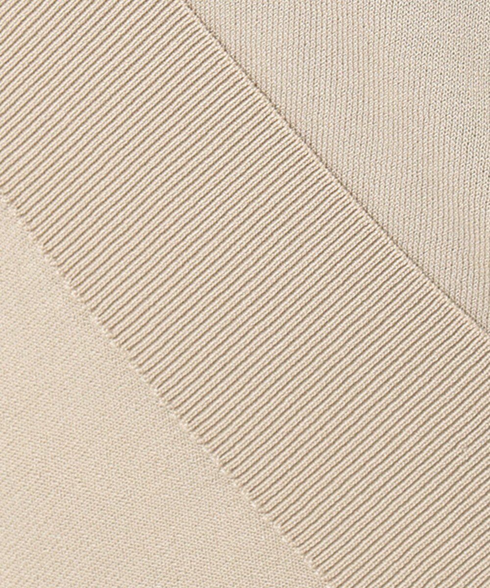 J.PRESS LADIES 【洗える】レーヨンストレッチ レイヤードニット 