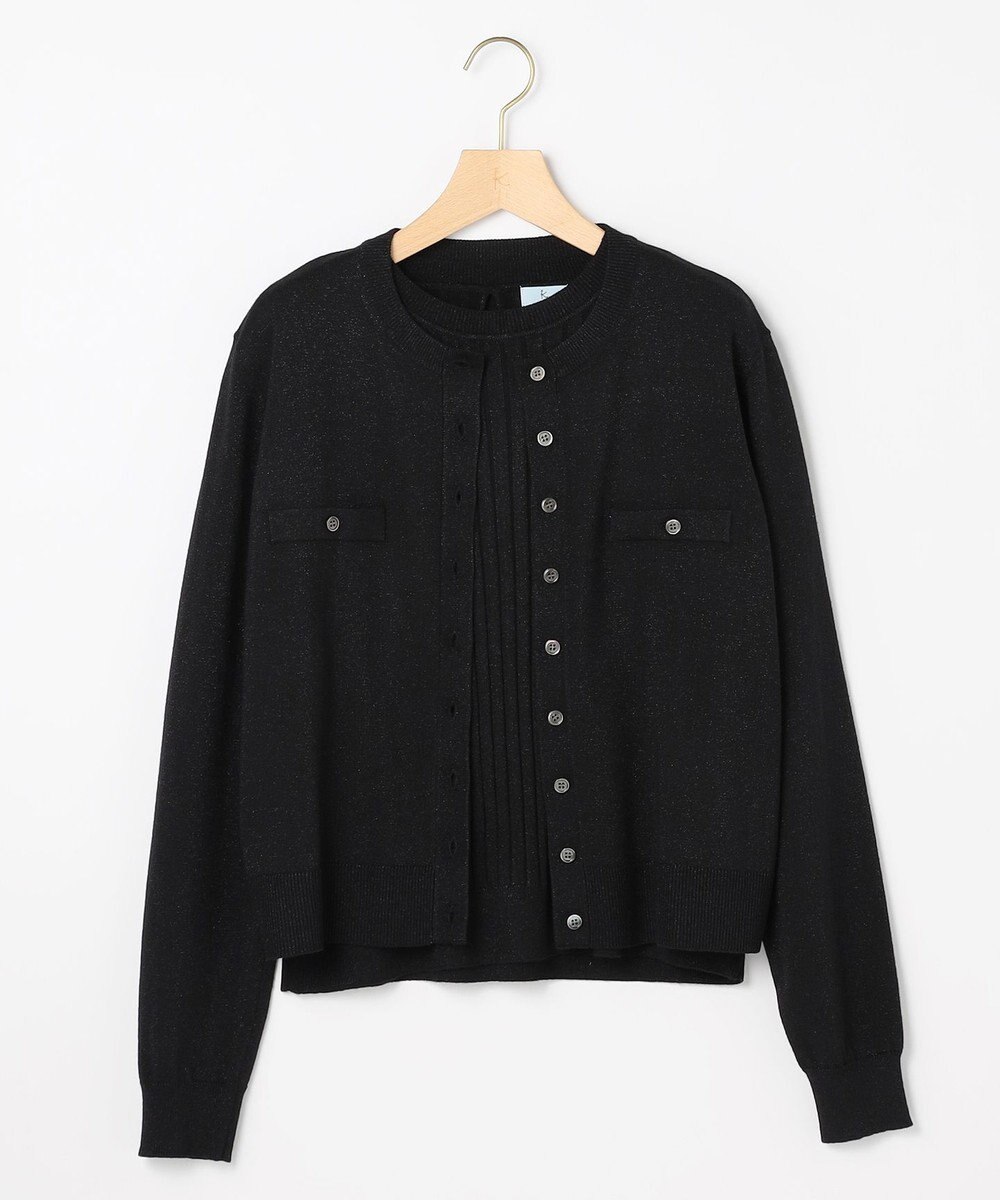 組曲 S ラメアンサンブル ニット 