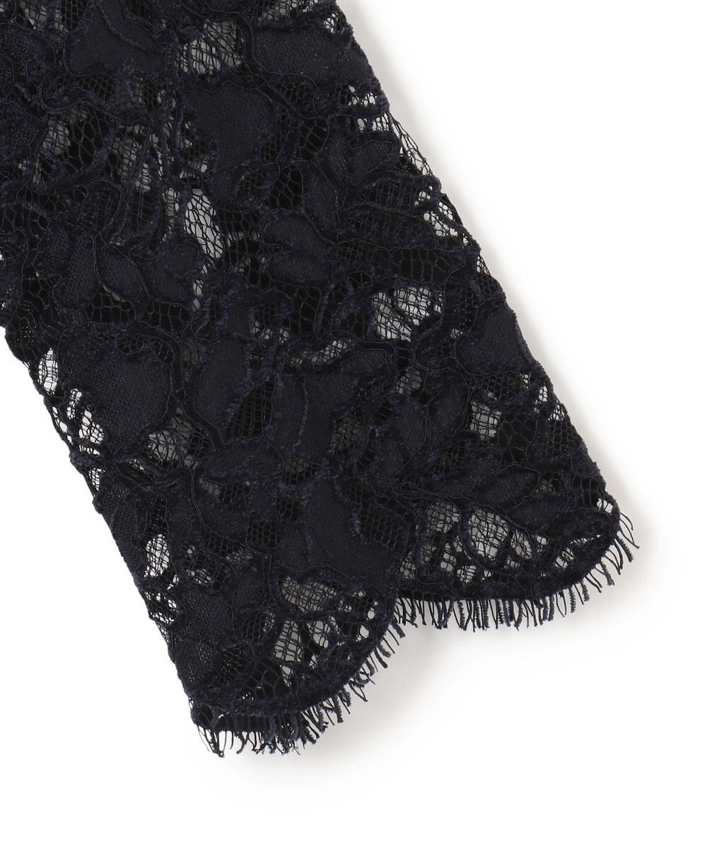 23区 【APPLAUDIR】モールラインフラワーレース ドレス 