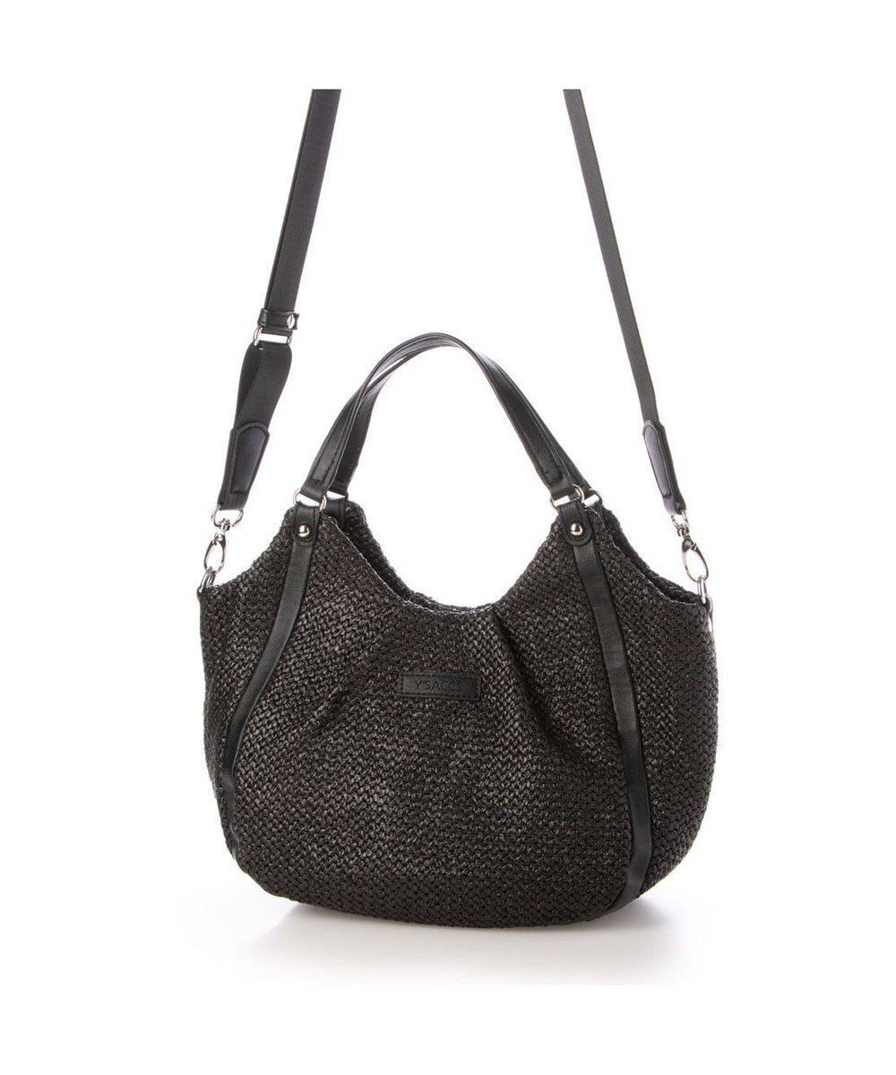 Y'SACCS ストロー風2wayトートバッグ 