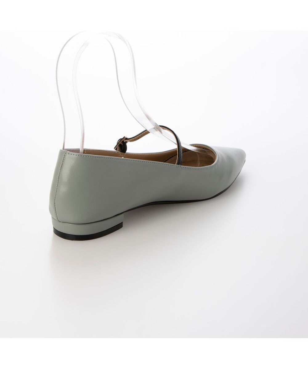 MODE ET JACOMO <carino>【レイン対応】配色ベルトメリージェーン 