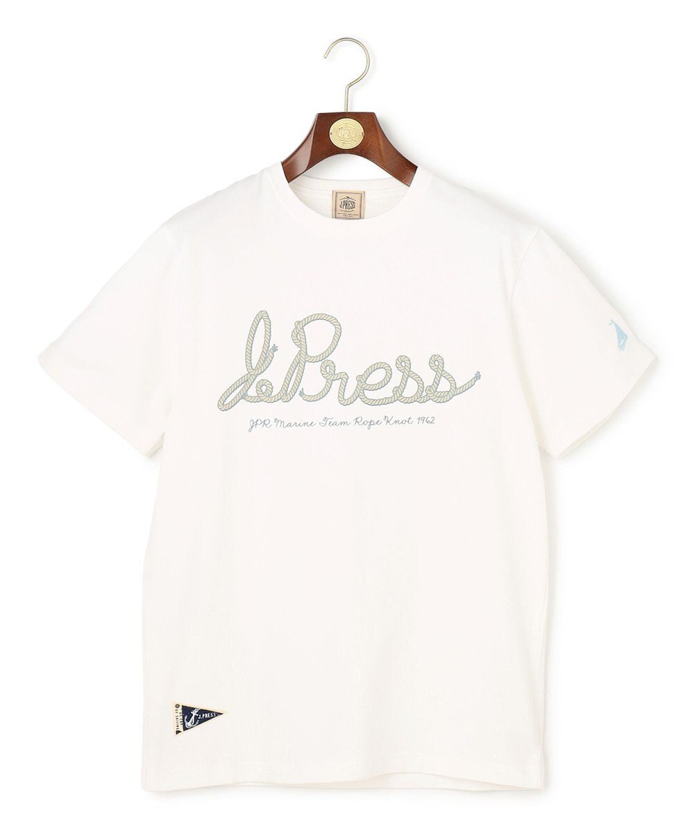 J.PRESS MEN 【NYUZELESS】プリントグラフィック Ｔシャツ 
