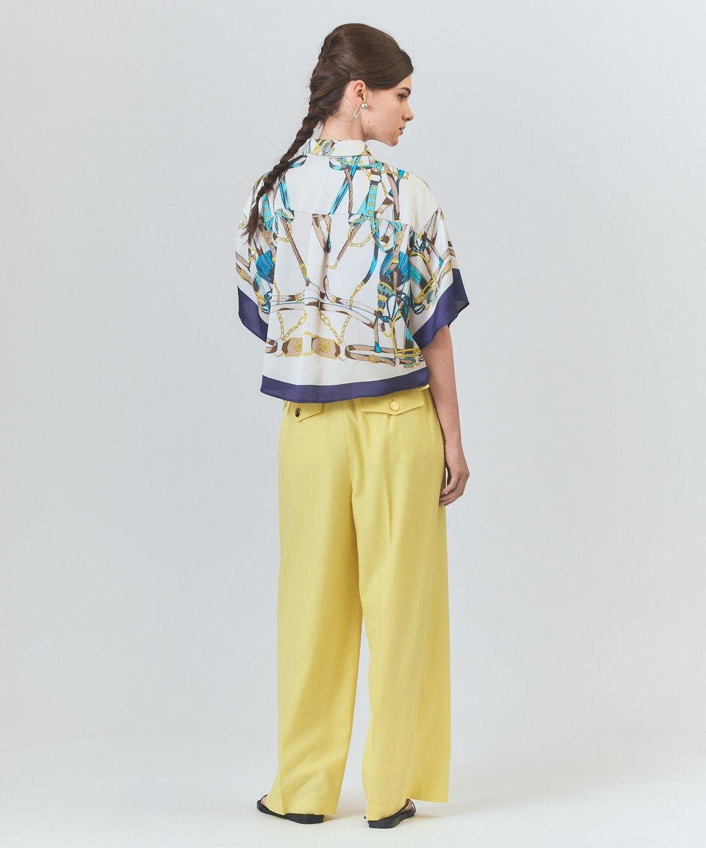 GRACE CONTINENTAL マリンワイドパンツ 