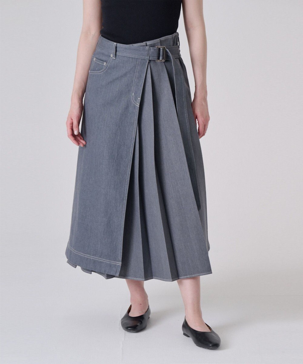 Ripo trenta anni ASYMMETRY デニムスカート 