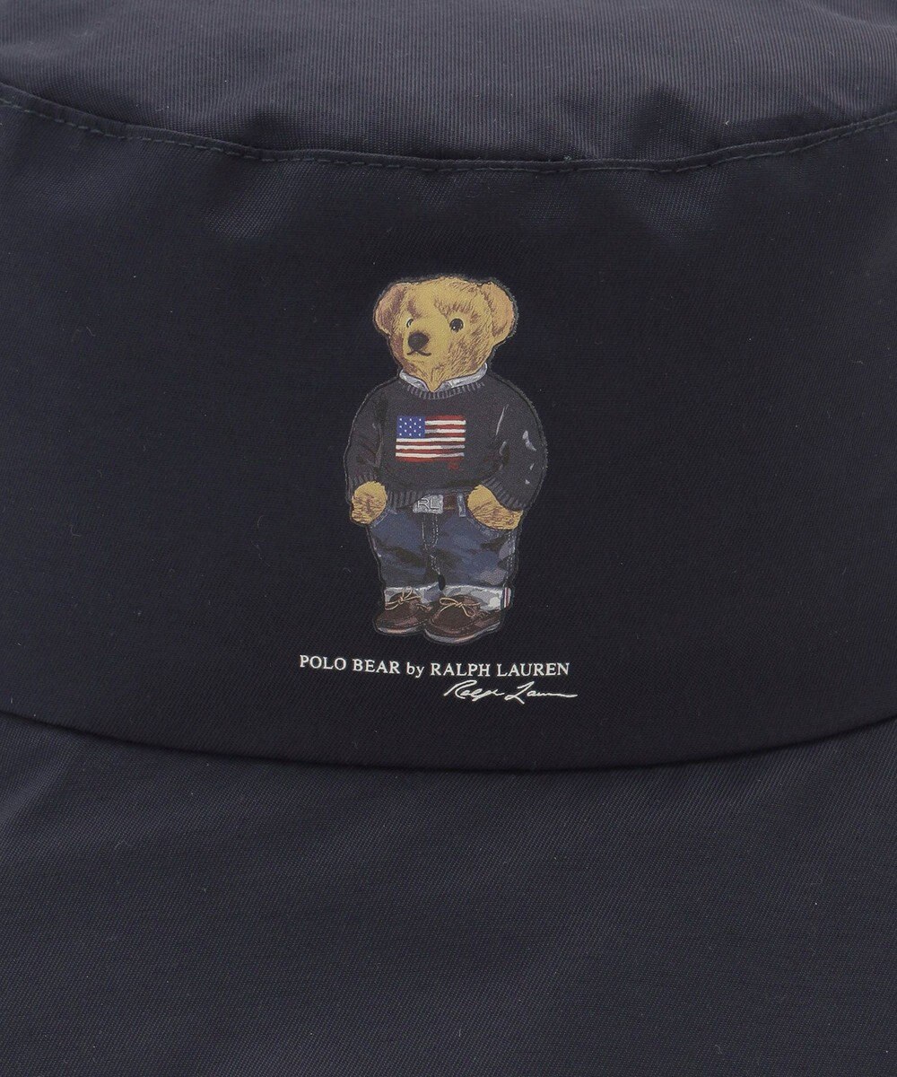 MOONBAT 【WEB限定】POLO RALPH LAUREN（ポロ ラルフ ローレン）遮光 レインハット  FLAG BEAR ポロベア 