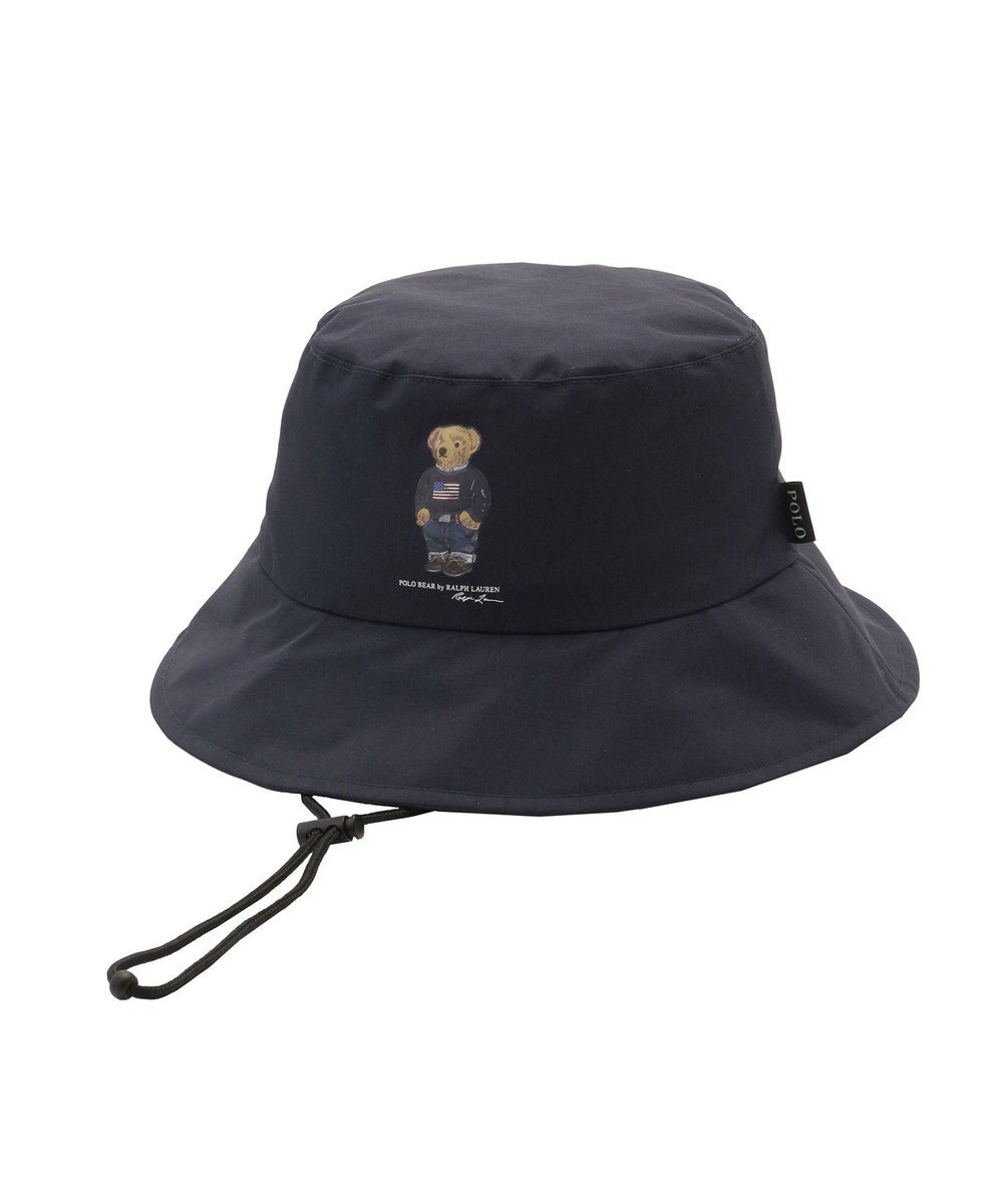 MOONBAT 【WEB限定】POLO RALPH LAUREN（ポロ ラルフ ローレン）遮光 レインハット  FLAG BEAR ポロベア 
