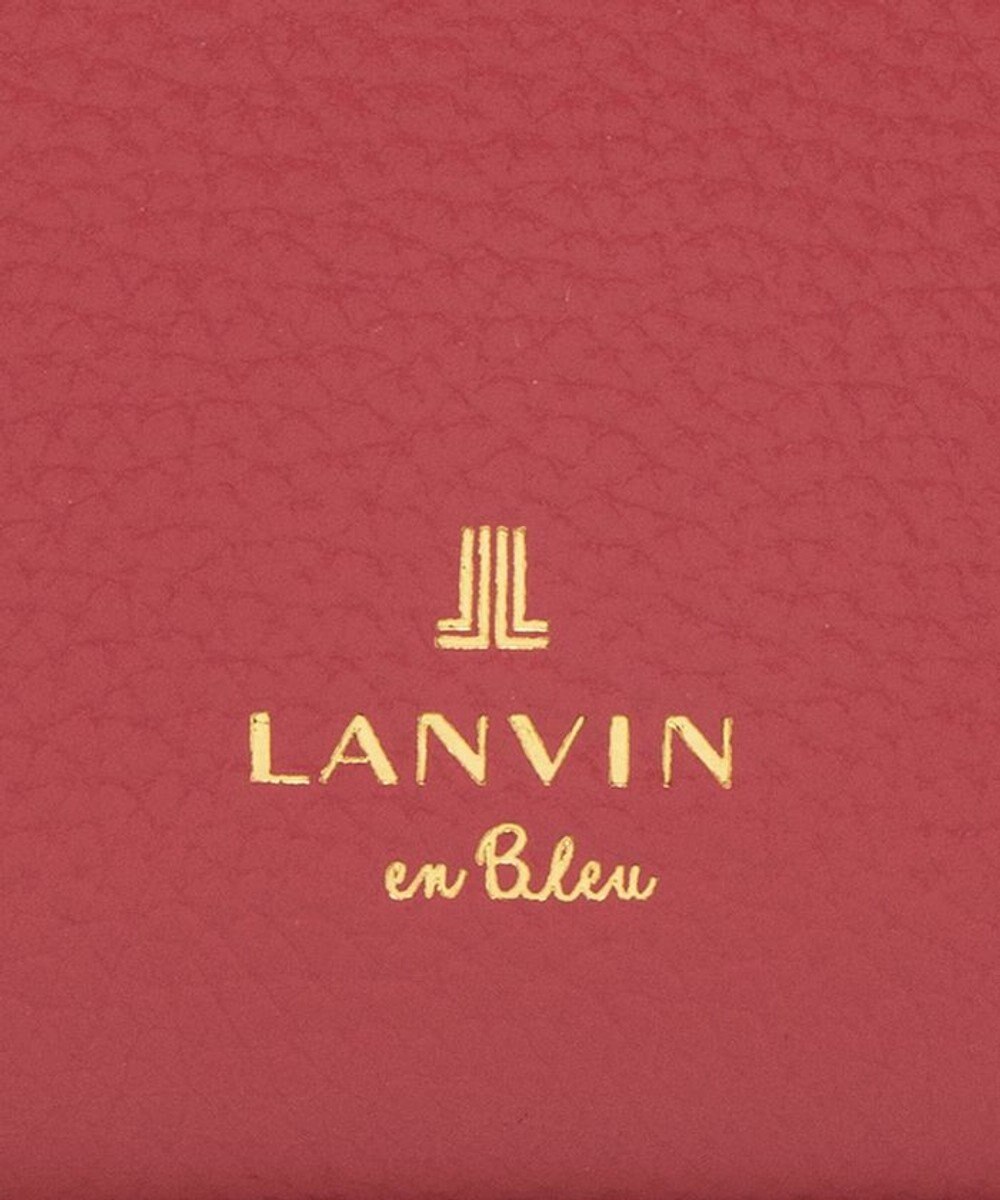 LANVIN en Bleu リュバン コンパクト二つ折り財布 
