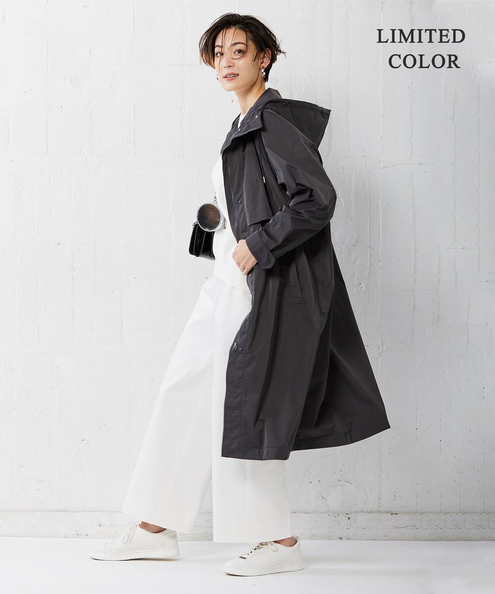 ICB メモリーツイル フーデットコート 