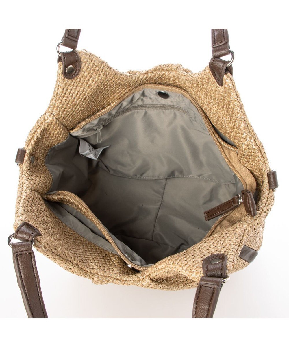 Y'SACCS ストロー風2wayトートバッグ 