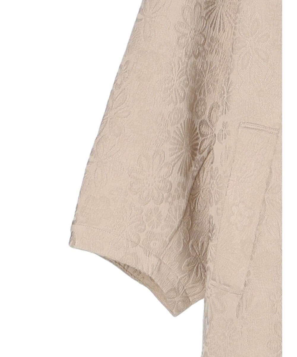 Green Parks ・ＥＬＥＮＣＡＲＥ　ＤＵＥ　ジャカードステンカラーコート 