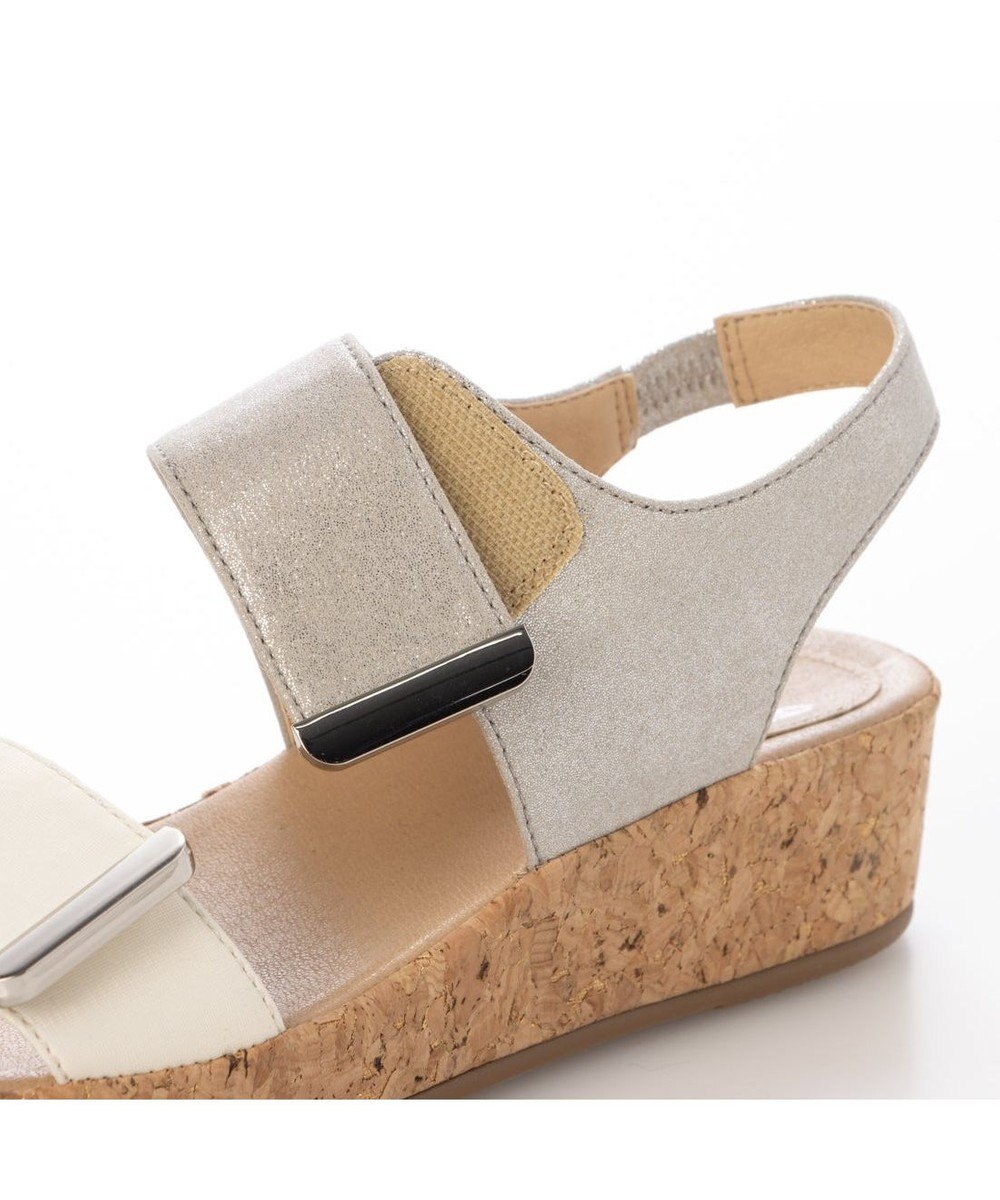 ing <ing>ダブルベルトウエッジサンダル 