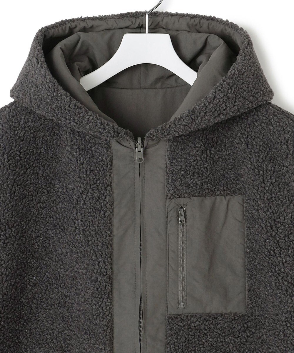 J.PRESS YORK STREET 【UNISEX】リバーシブル ボアベスト 