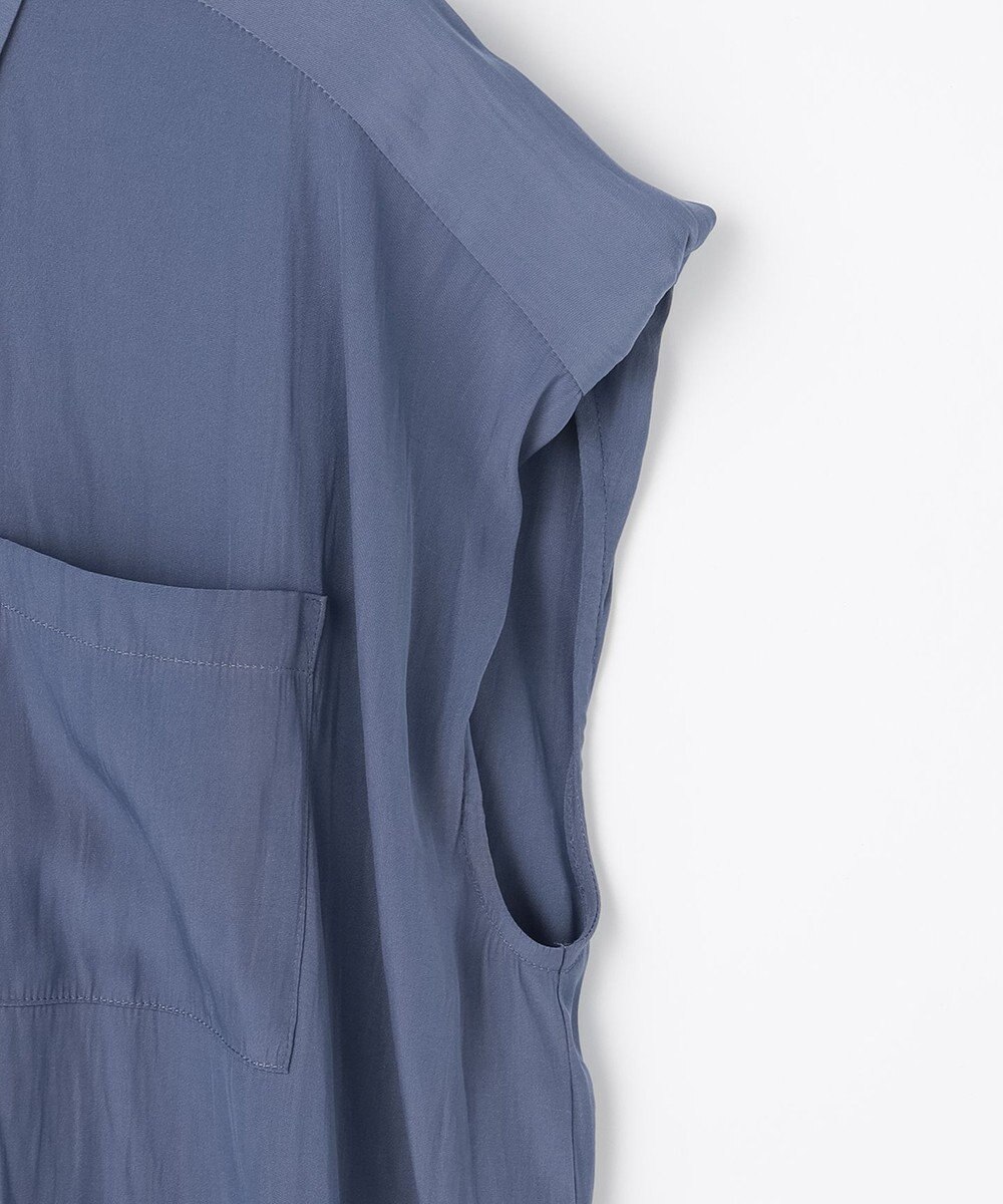 組曲 S ギャザーライトデシン ブラウス 