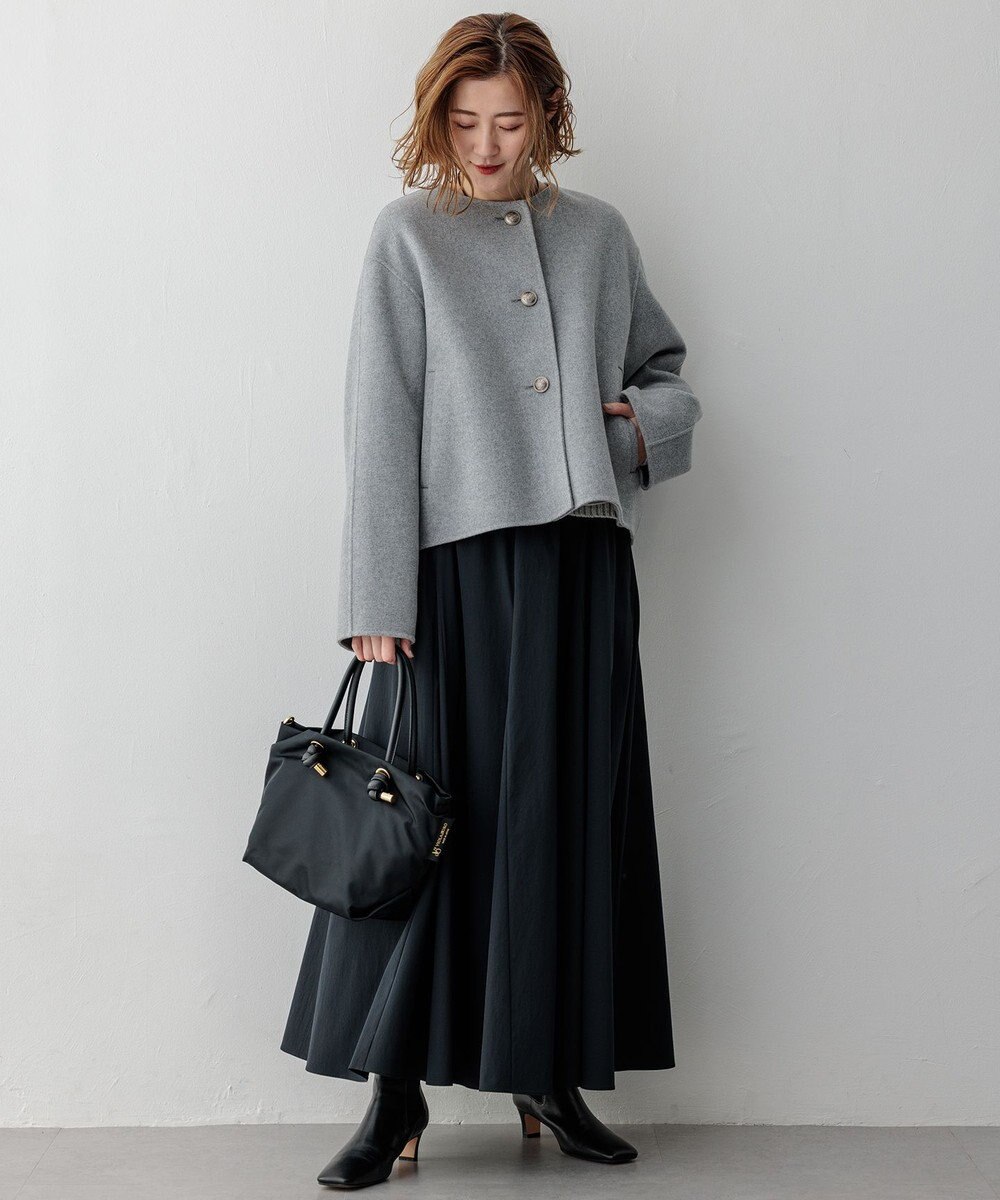 23区 【洗える】ストレッチタイプライター フレア スカート 