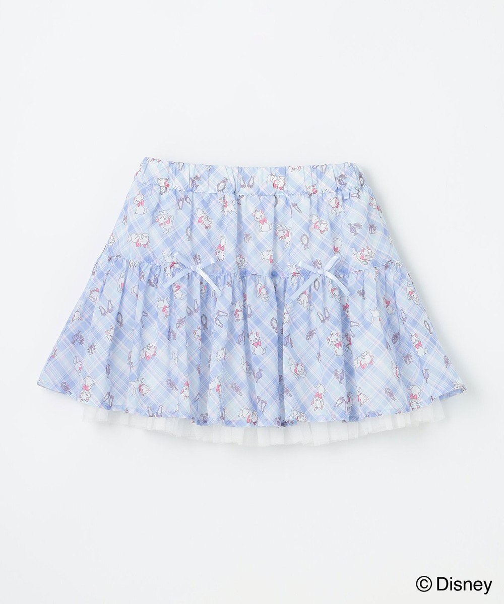 ANY KIDS 【ディズニー/マリー】チェック柄 総柄スカパン 