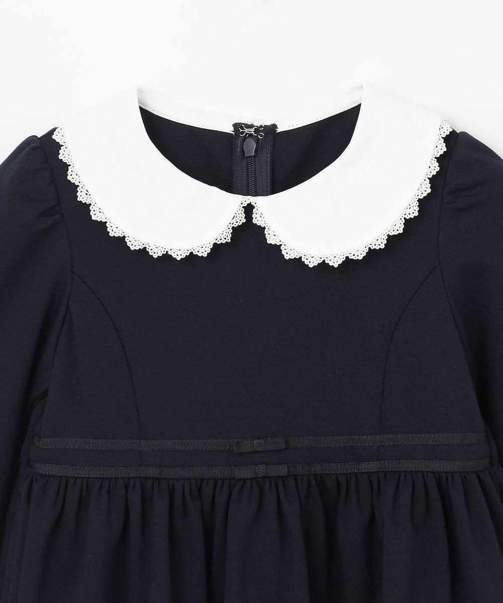 ANY KIDS 襟付き 長袖 ワンピース 