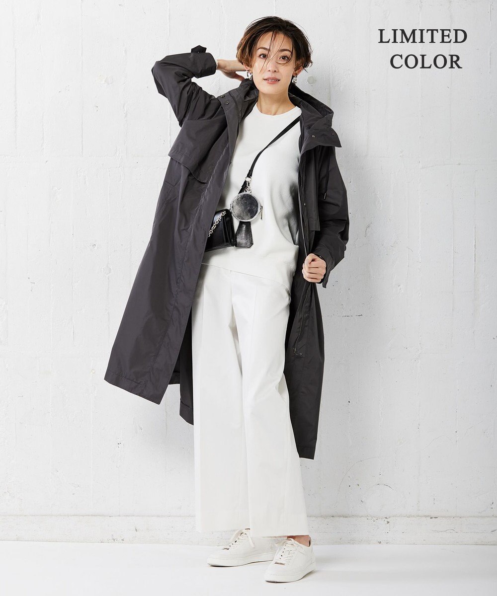 ICB メモリーツイル フーデットコート 