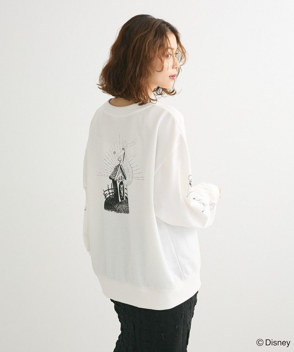 Green Parks ナイトメア／袖プリントミニ裏毛プルオーバー 