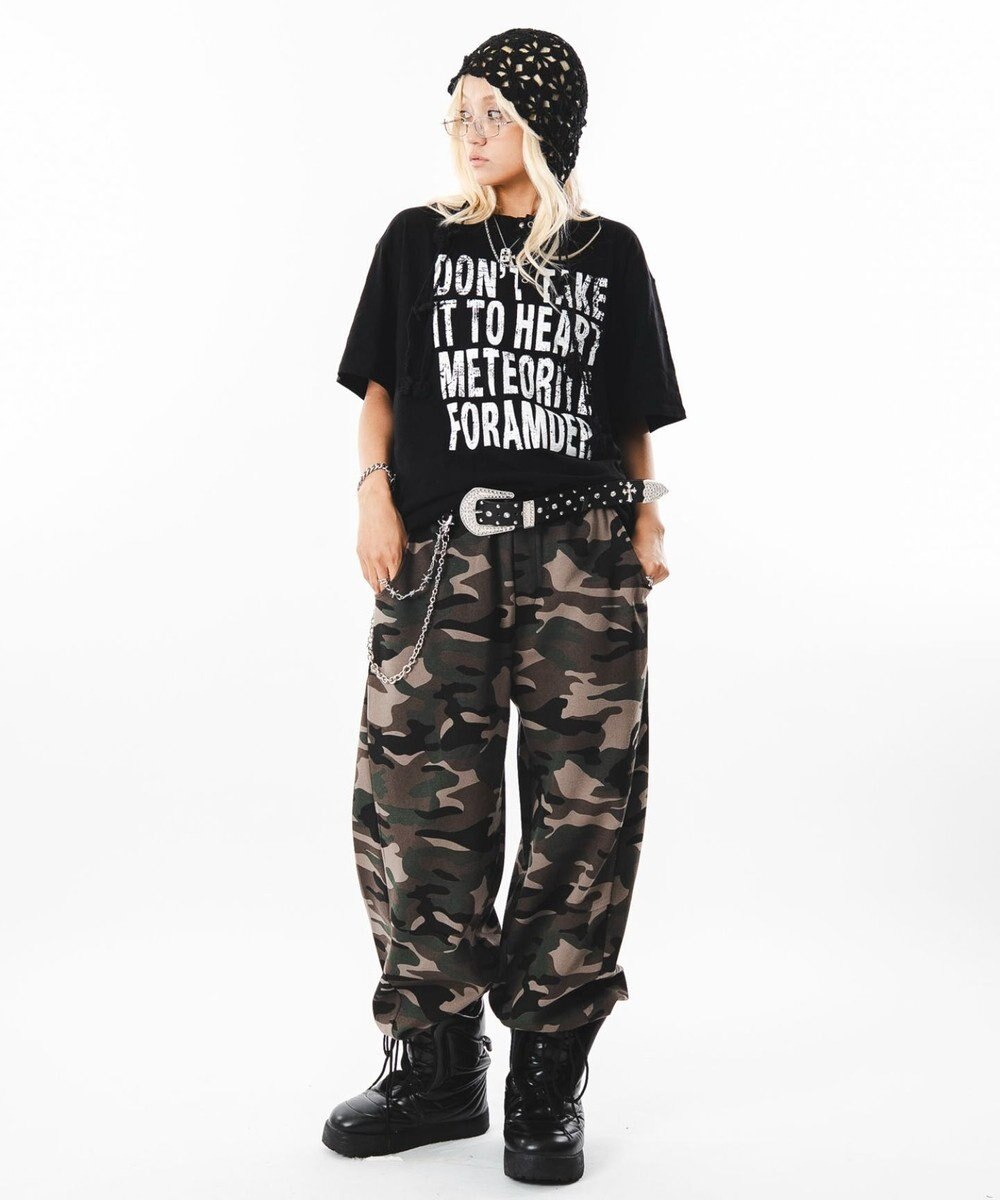 WEGO 【ユニセックス着用ITEM】ビッグロゴスラブヘンリーネックT（SS） 