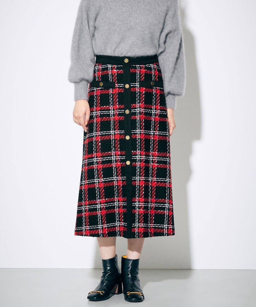 チェックツイードスカート / GRACE CONTINENTAL | ファッション通販