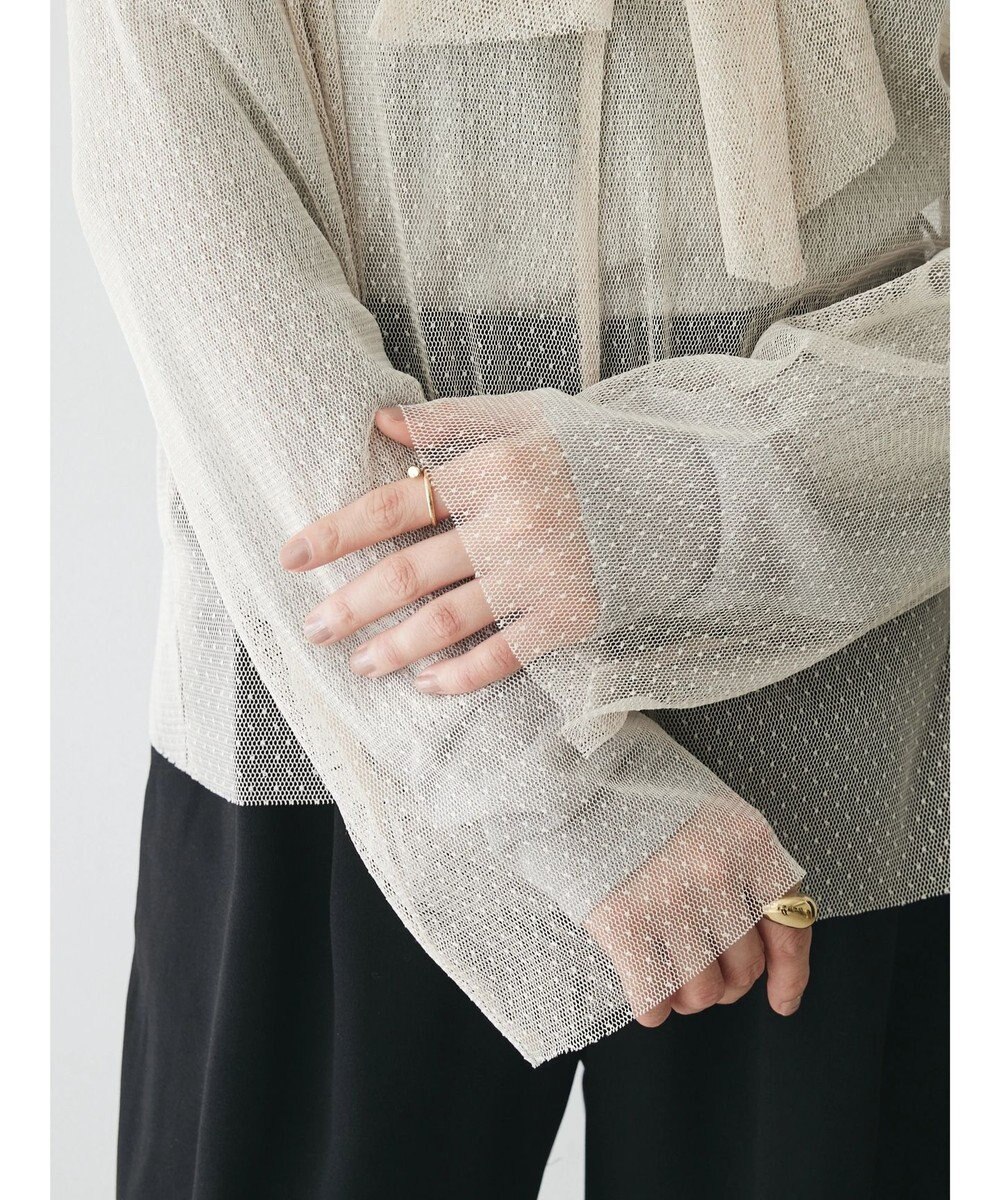 Green Parks AnriettMusee ドットチュール２ＷＡＹボウタイブラウス 