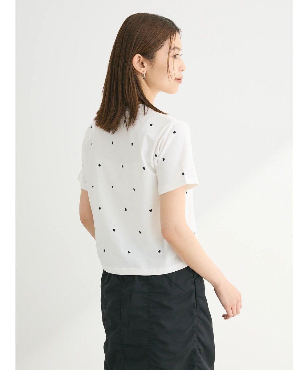 Green Parks ・Ｄｏｕｂｌｅ　Ｆｌａｇｓ　ハート刺繍ＴＥＥ 