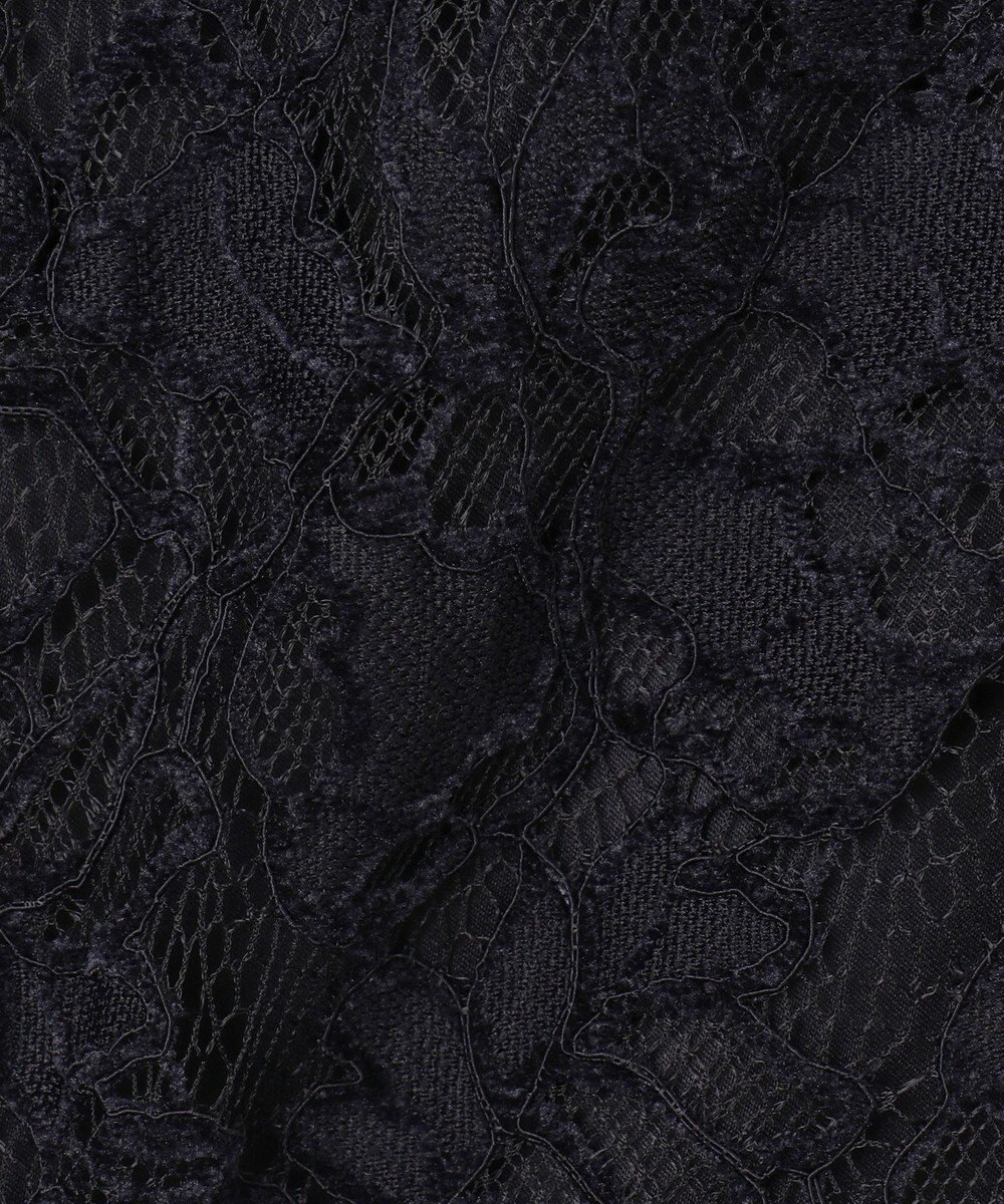 23区 【APPLAUDIR】モールラインフラワーレース ドレス 