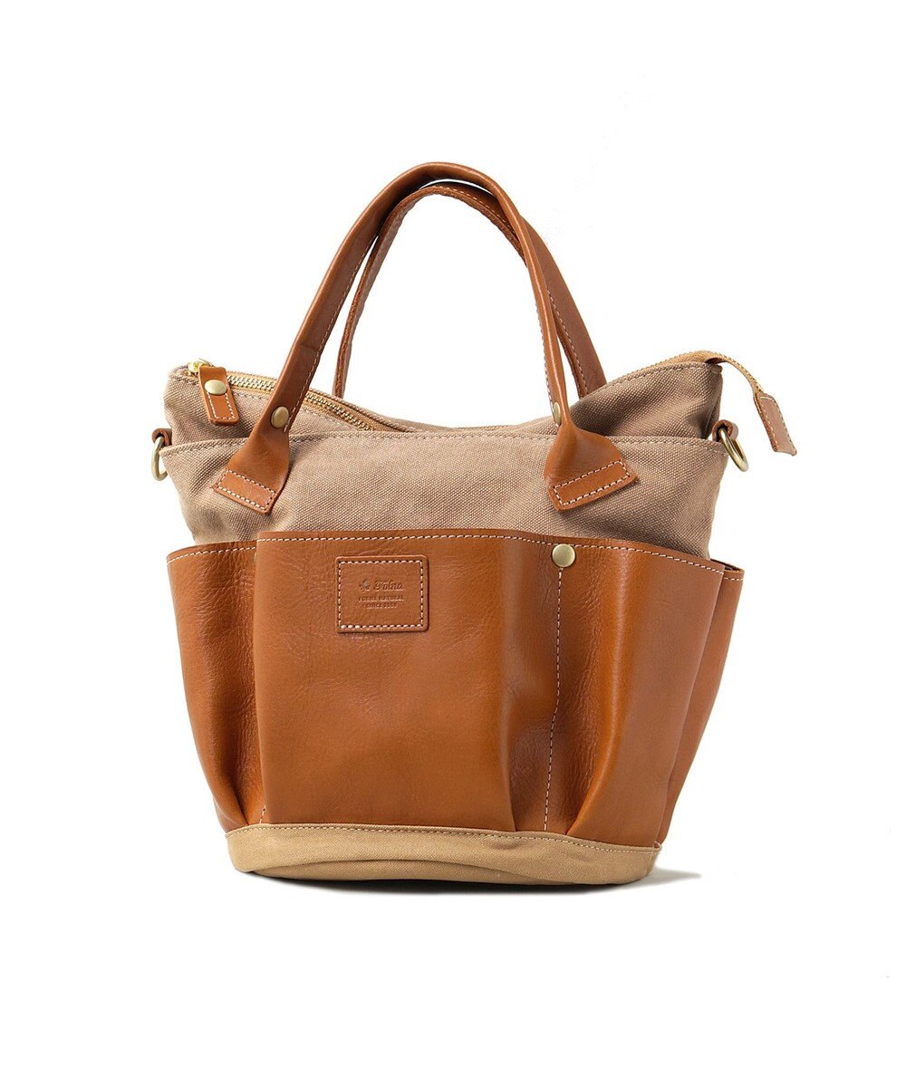 FOLNA RD レザー2WAYガーデンバッグ 