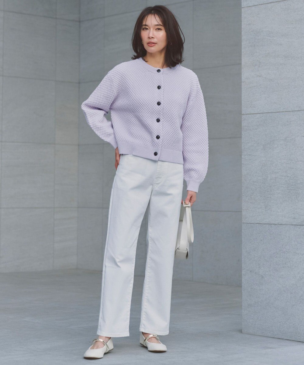 UNFILO 【UNFILO DENIM/新色追加】撥水ストレッチ テーパードデニム 