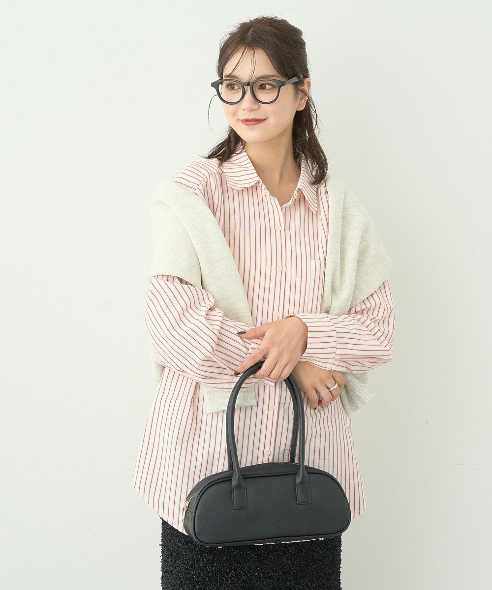 earth music&ecology サッカーストライプシャツ 