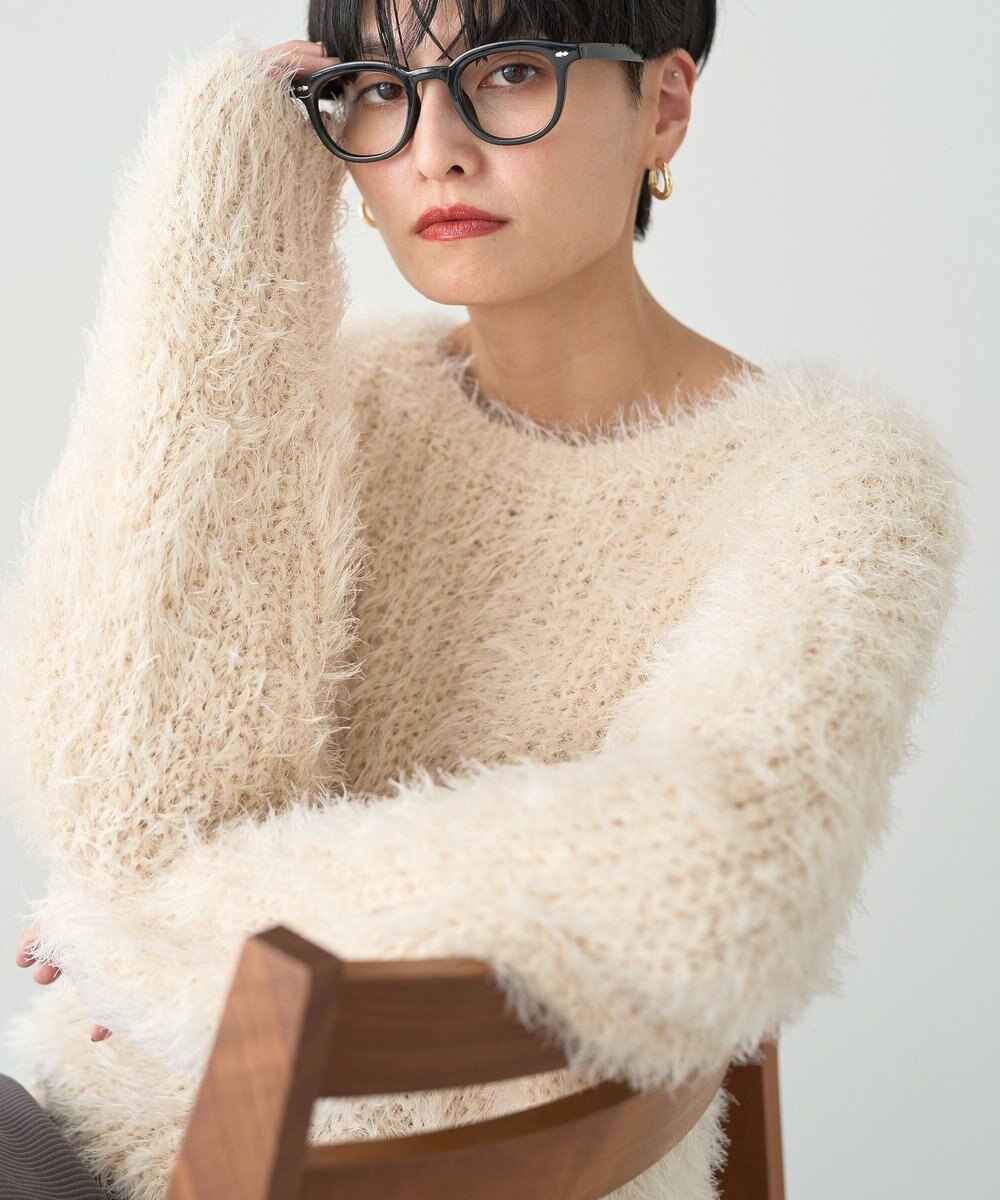 AMERICAN HOLIC シャギーニットプルオーバー 