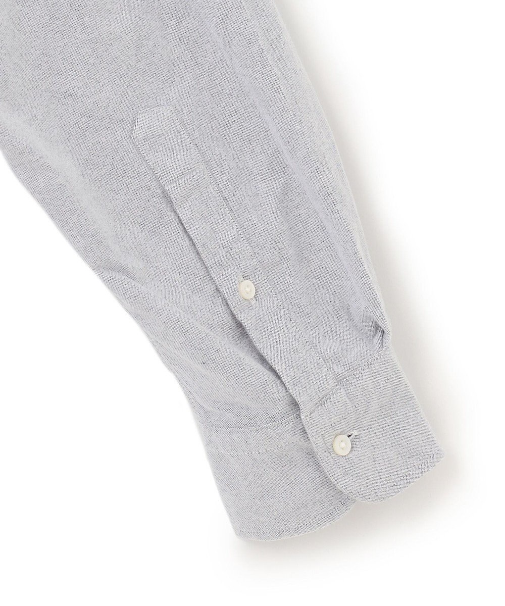 J.PRESS YORK STREET 【UNISEX】起毛オックスフォードシャツ/バンドカラー 