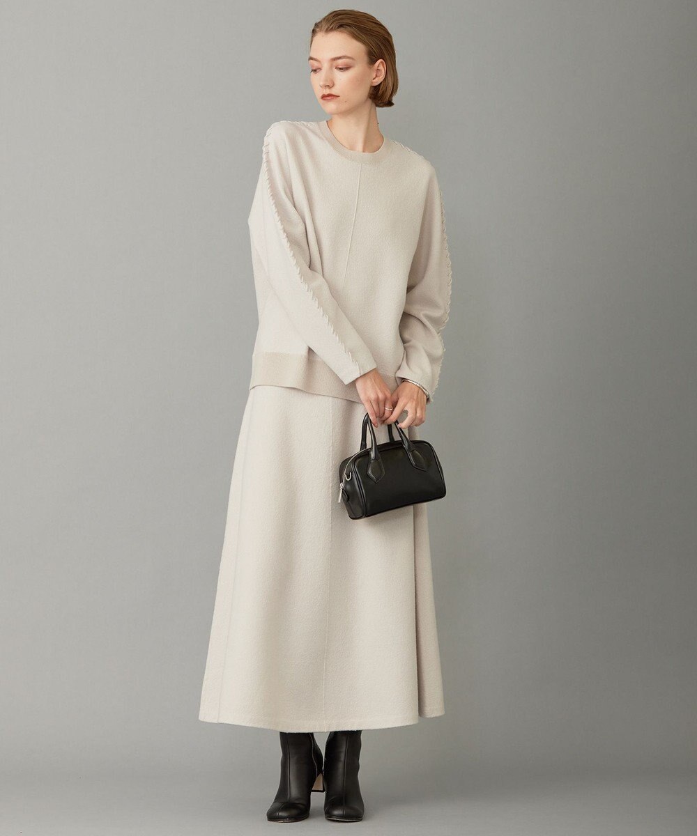 ICB L ミルドウール ニットスカート 