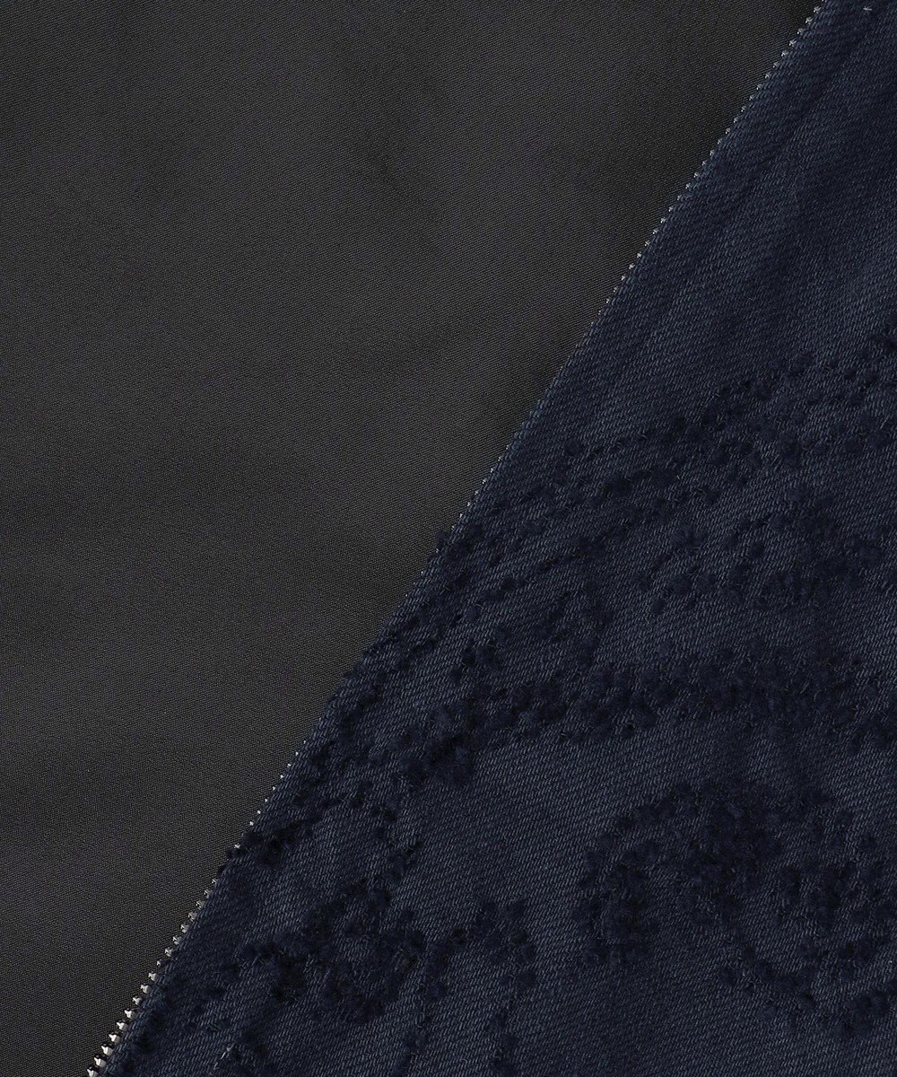 JOSEPH HOMME 【HIGH GRADE LINE】ワラカットエンブロイダリー　ジップアップブルゾン 