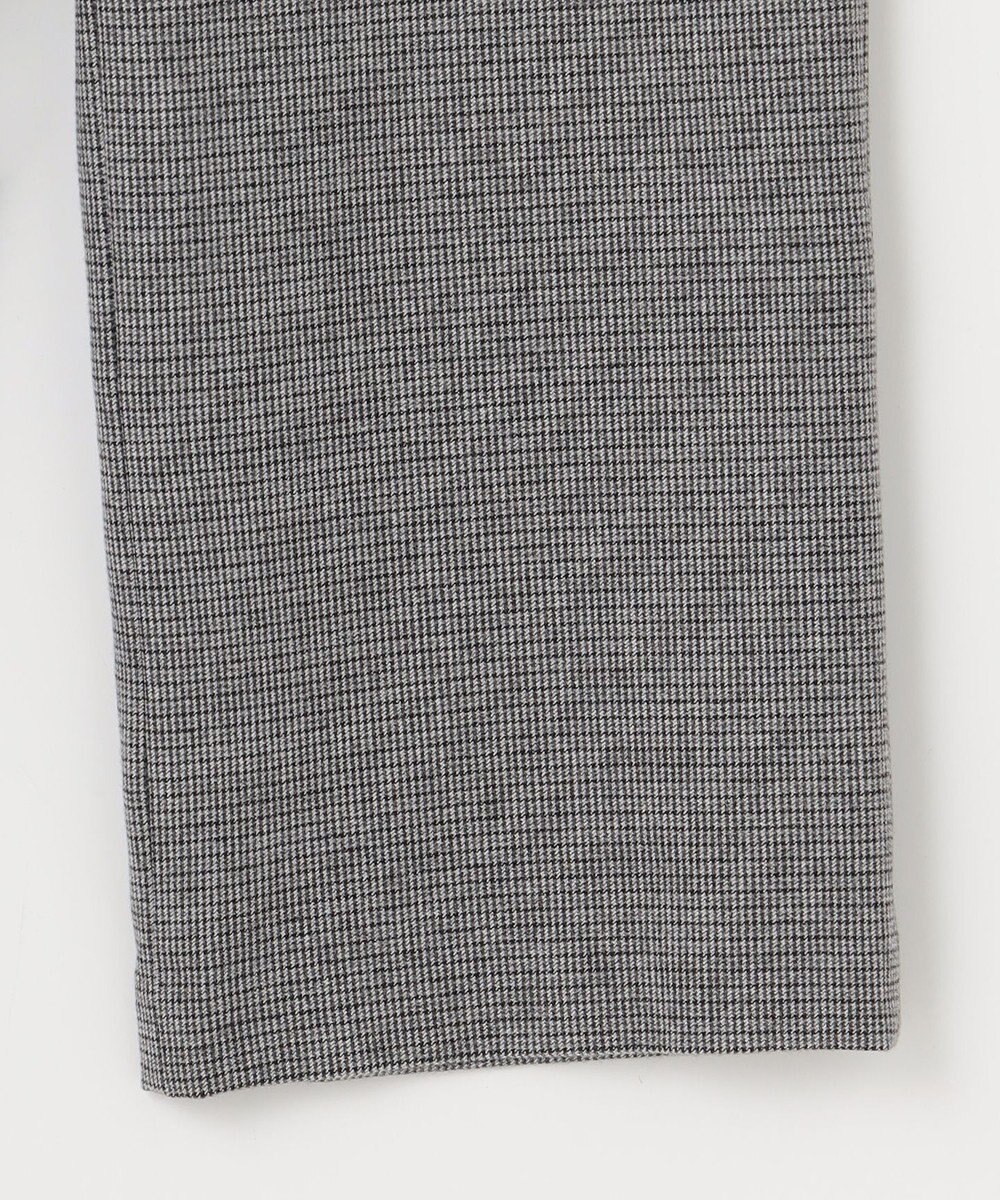 J.PRESS LADIES 【洗える】チェルビック チェック セミワイド パンツ 