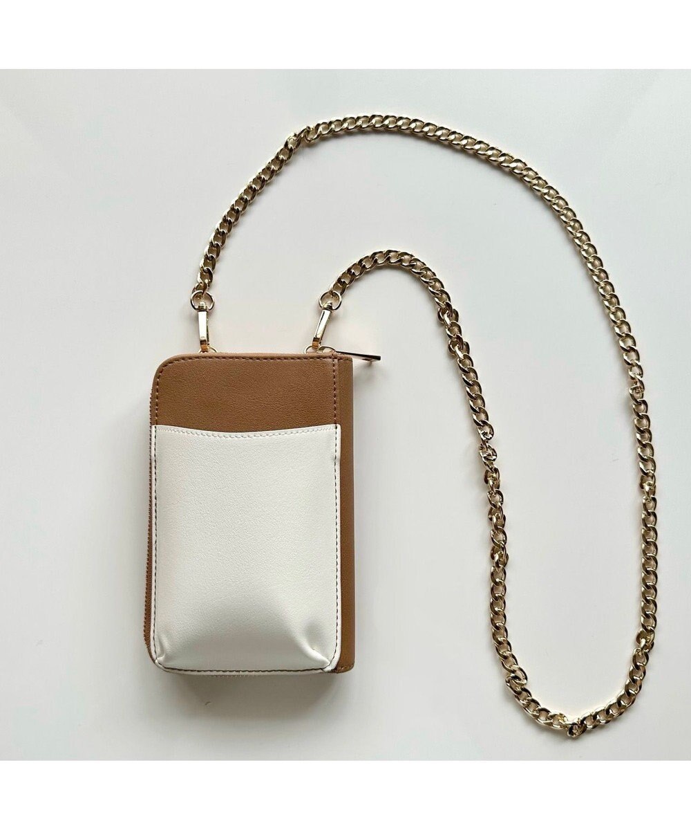 LA BAGAGERIE 【インスタグラマー Chiyoさん×LA BAGAGERIE】チェーンスマホショルダー 