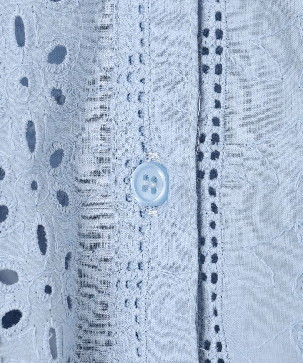 ANY L エンブロイダリーシャツ 