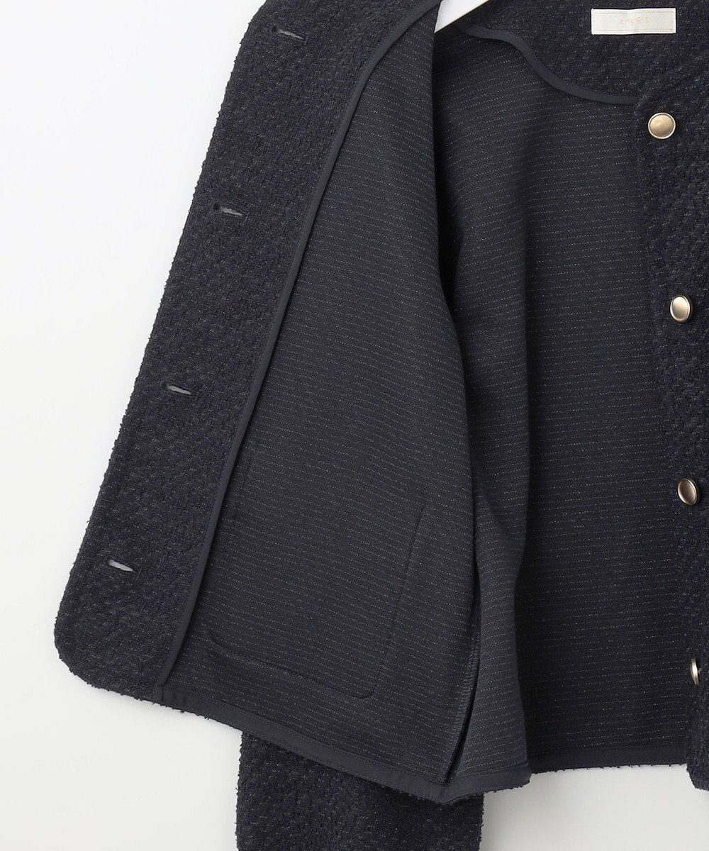 ANY SIS S ネップツイード ジャケット 
