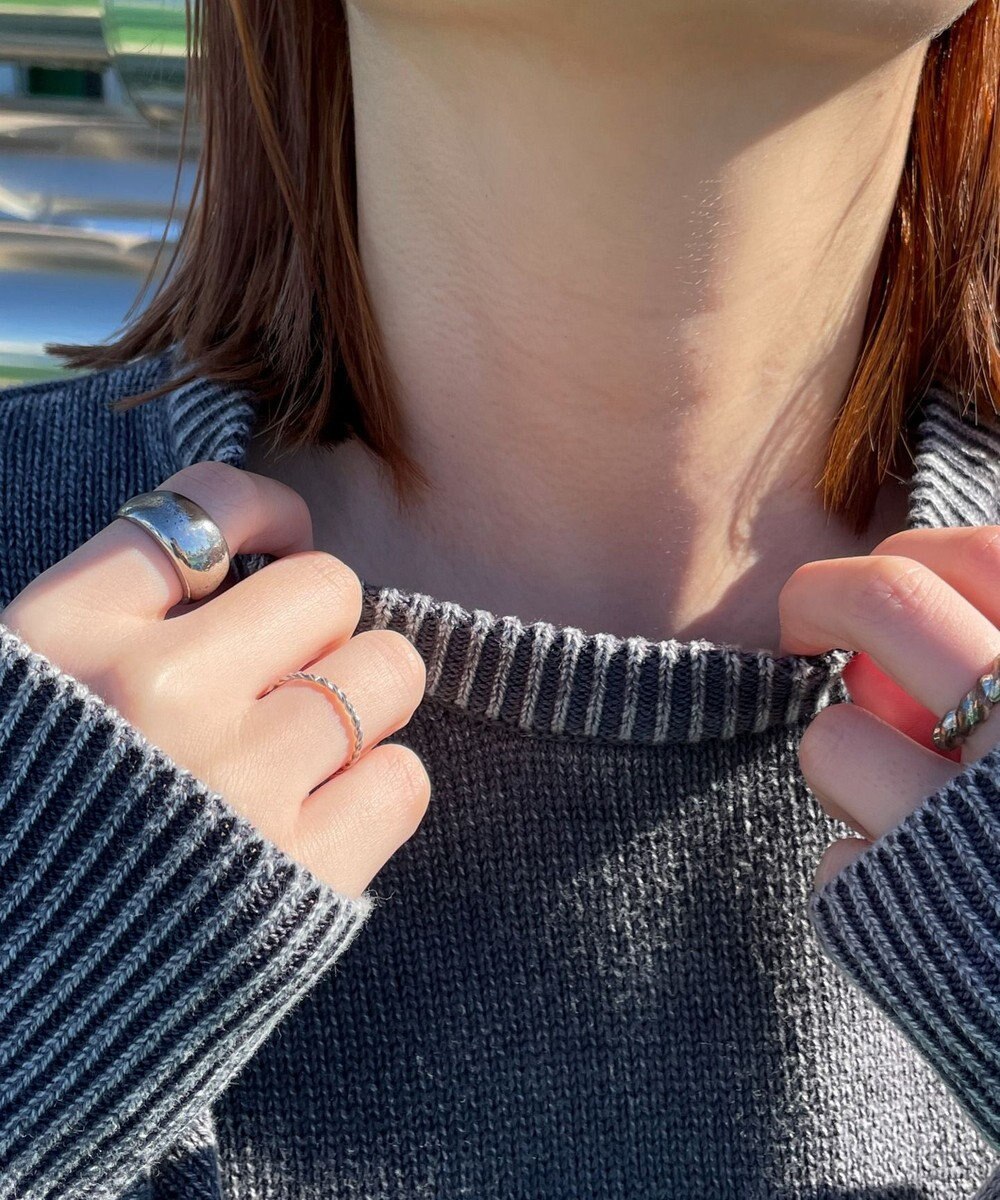 WEGO ヴィンテージウォッシュニットプルオーバー 