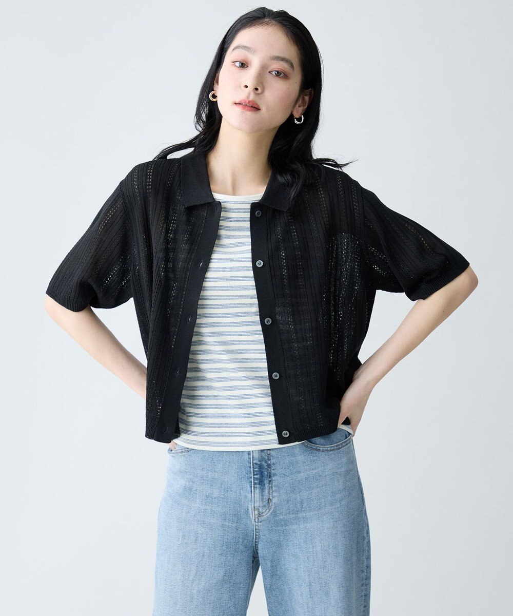 ANY レーシーポロカーデ 