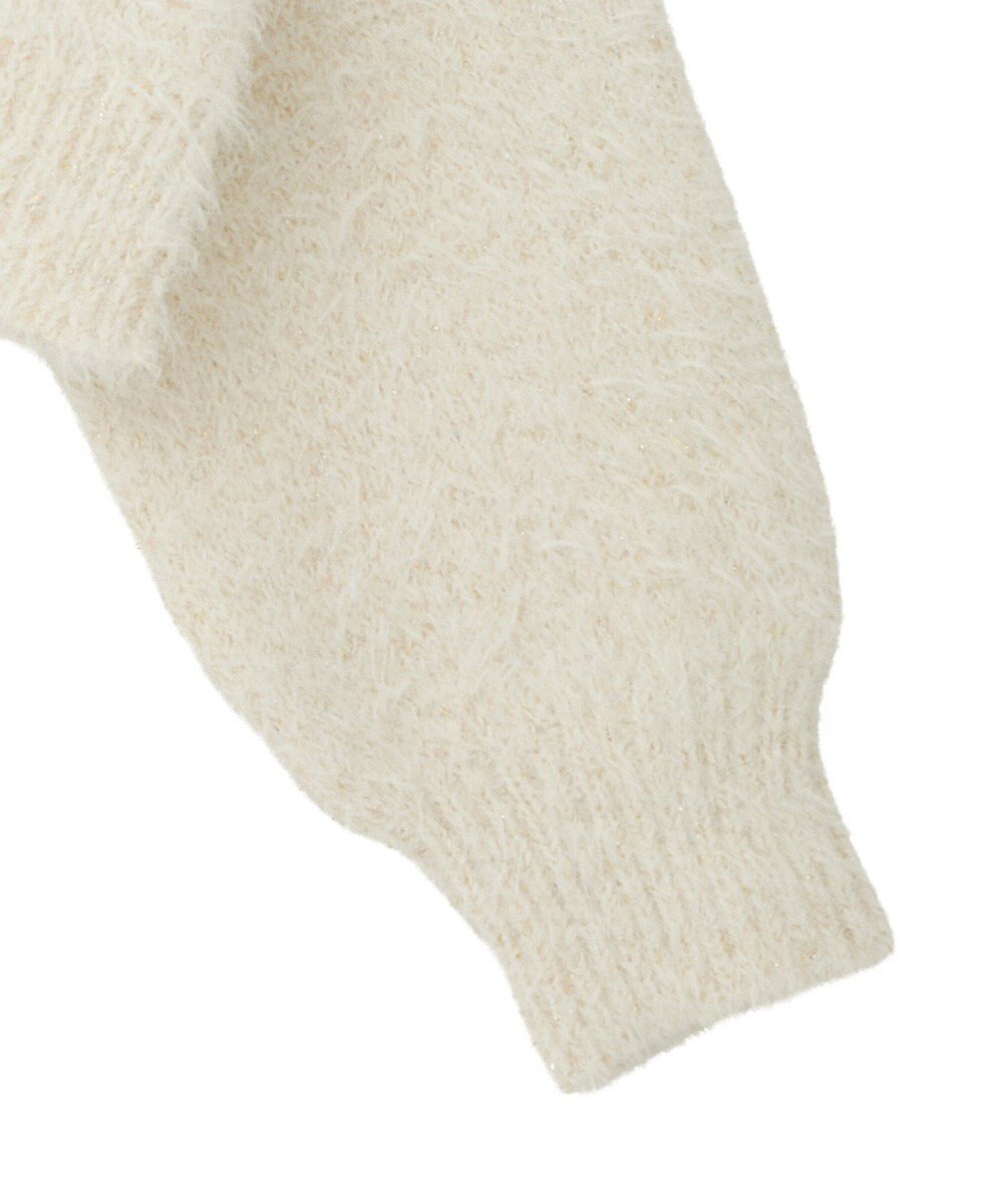 earth music&ecology ミックスカラーラメニットカーディガン 