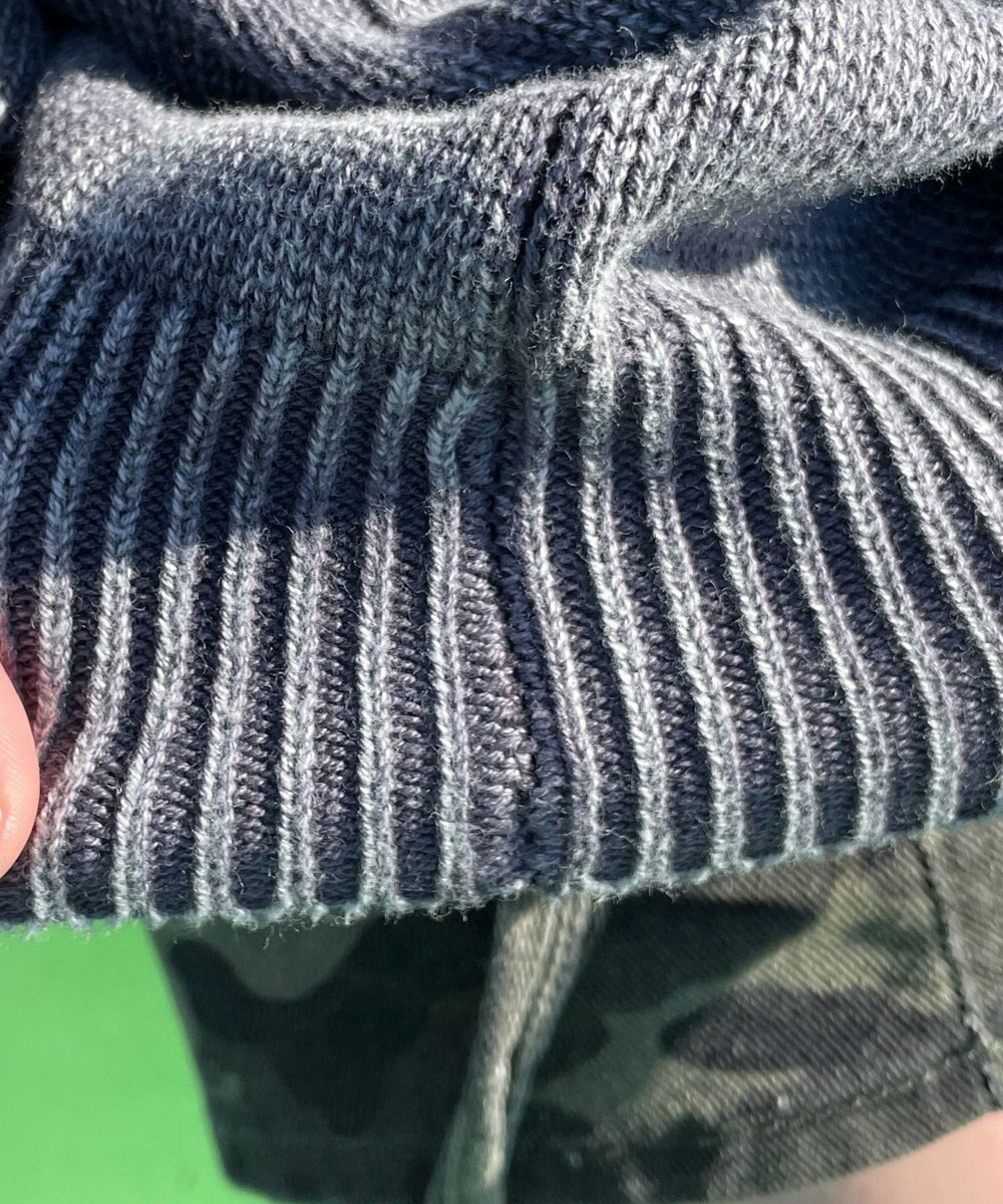 WEGO ヴィンテージウォッシュニットプルオーバー 