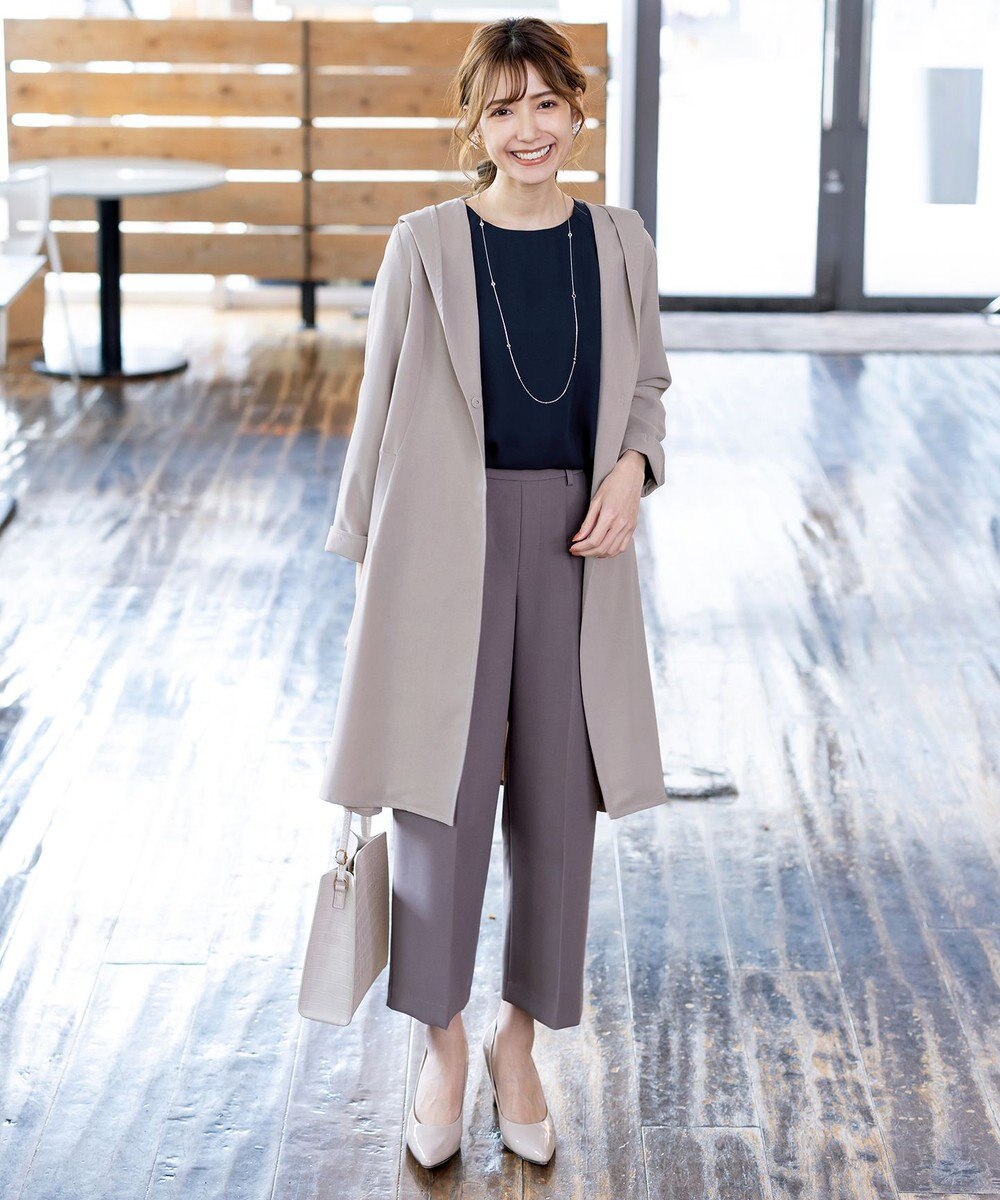 Tiaclasse 【洗える】ラグランパフスリーブブラウス 