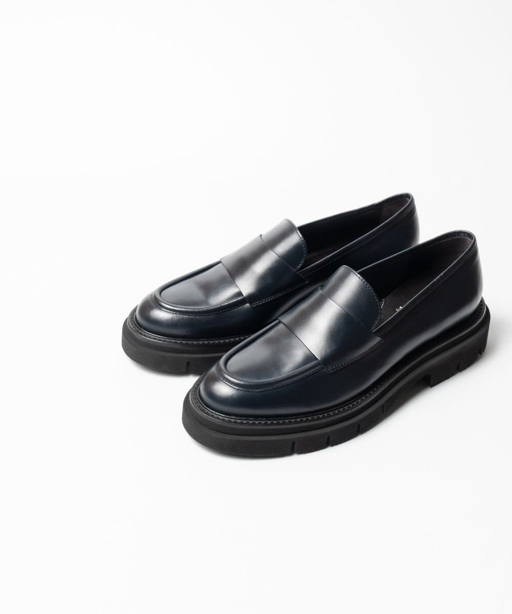 BONTRE 【LucaGrossi/ルカグロッシ】タンクソールコインローファー 